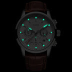 Classic Chronograph Watch – Premium Leather Business Style