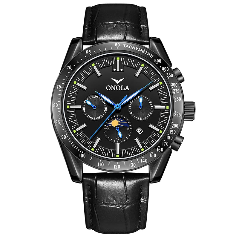 Automatic Skeleton Watch – Premium Leather Edition
