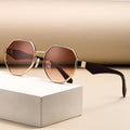 Retro Round Frame Sunglasses