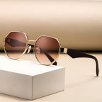 Retro Round Frame Sunglasses
