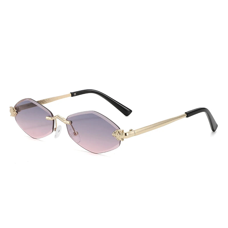 Rimless Rhombus Sunglasses