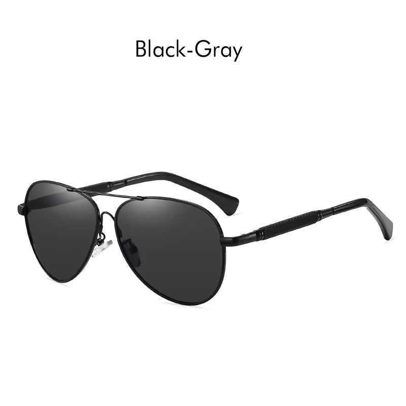 Titanium Photochromic Sunglasses – Polarized UV400