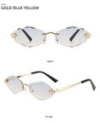 Rimless Rhombus Sunglasses