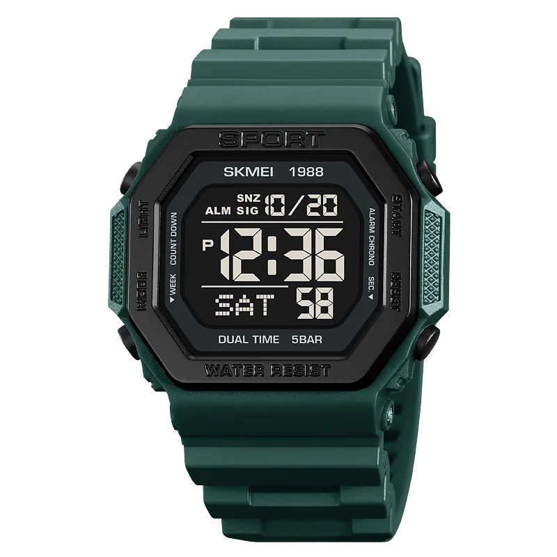 Tactical Digital Watch – Rugged Waterproof Sport Design