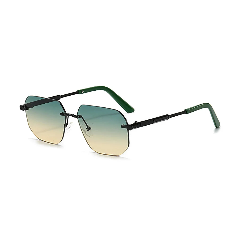 Women’s Rimless Gradient Sunglasses