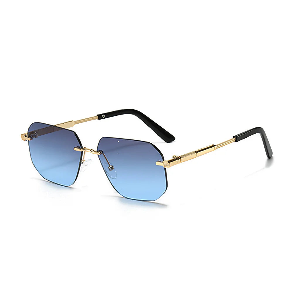 Women’s Rimless Gradient Sunglasses