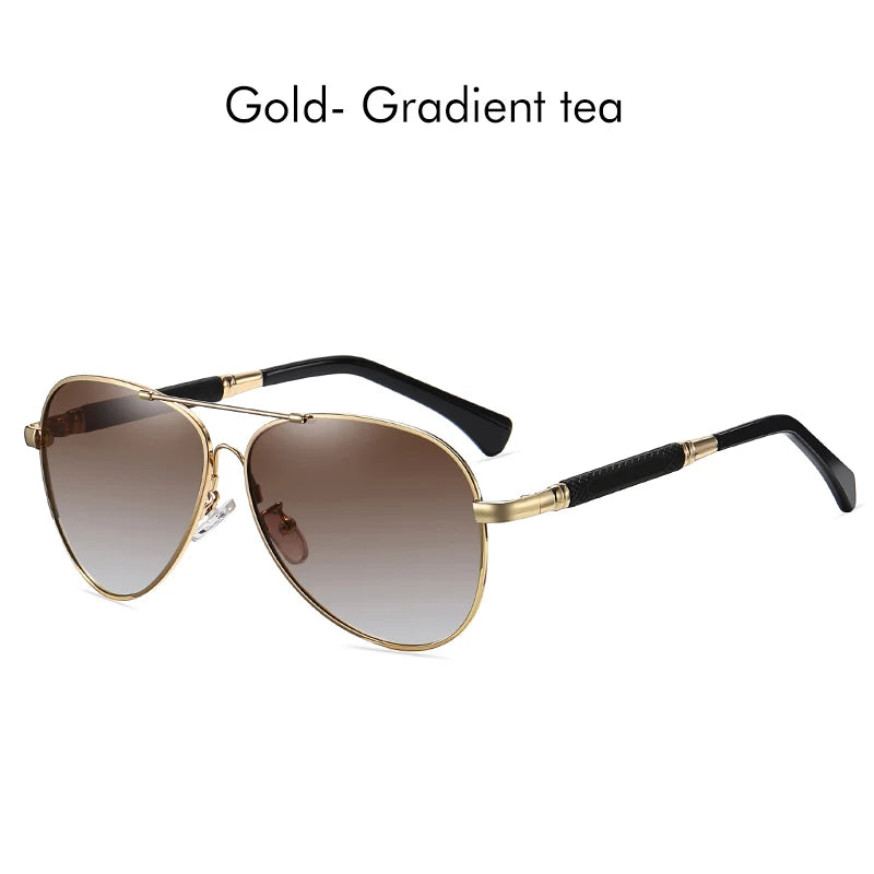 Titanium Photochromic Sunglasses – Polarized UV400