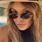 Rimless Rhombus Sunglasses