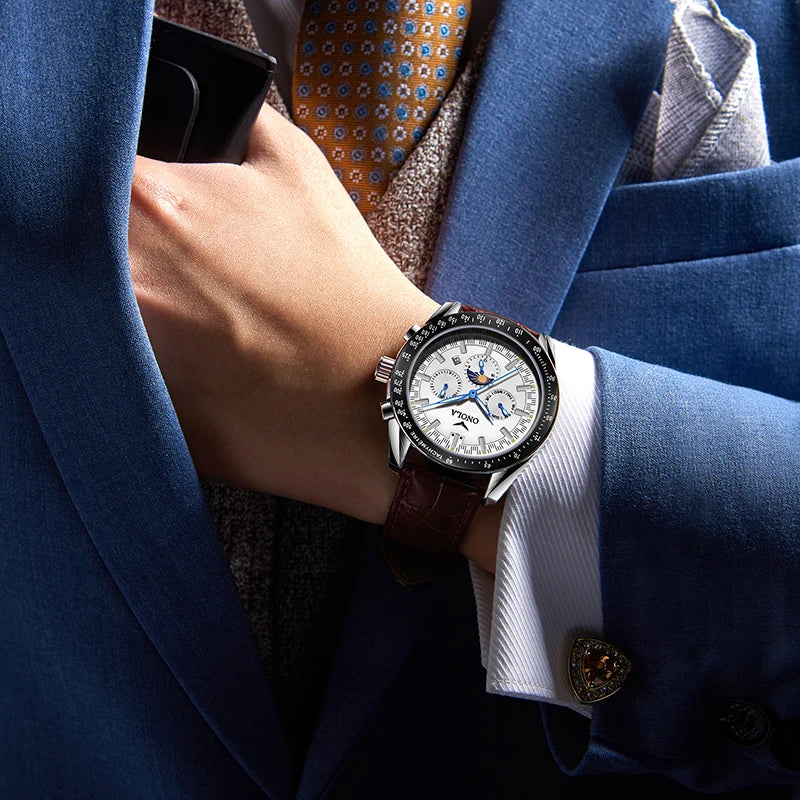 Automatic Skeleton Watch – Premium Leather Edition