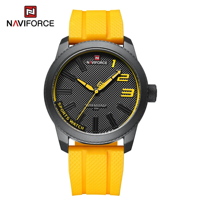 NAVIFORCE Tactical Sport Watch – Waterproof Silicone
