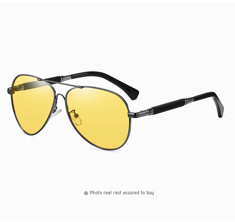 Titanium Photochromic Sunglasses – Polarized UV400