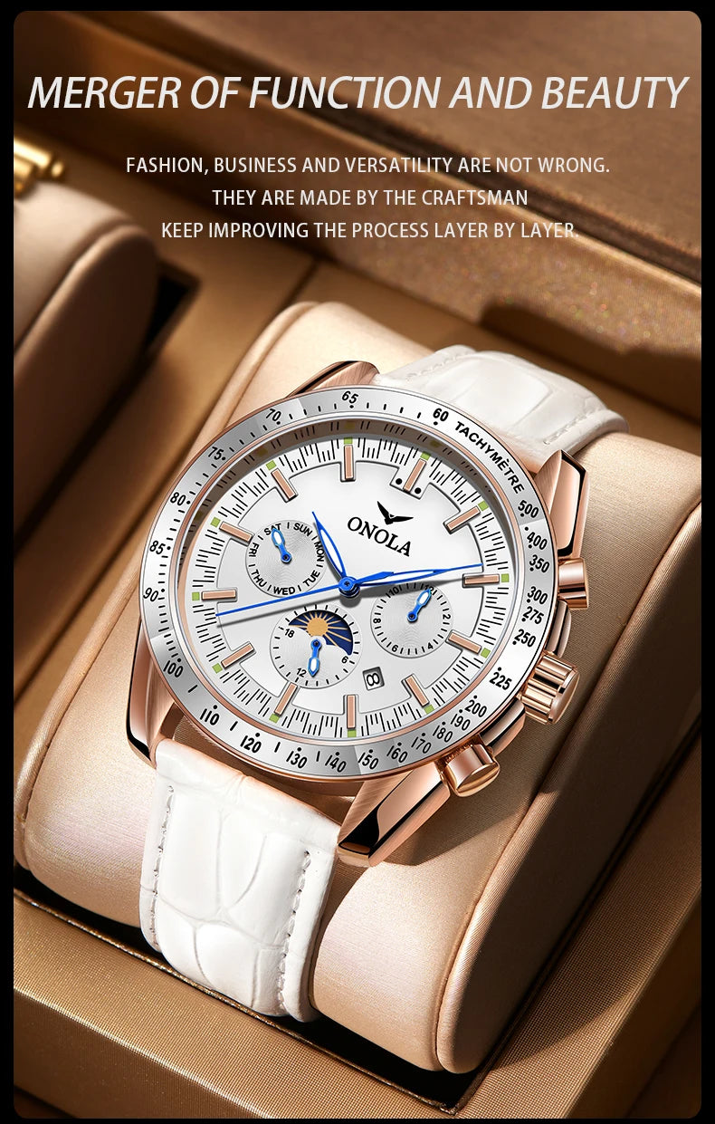 Automatic Skeleton Watch – Premium Leather Edition