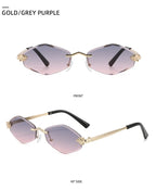 Rimless Rhombus Sunglasses
