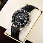 Classic Business Watch – Leather Strap Elegant Edition