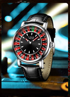 Roulette Style Luxury Watch – Unique Dial Edition