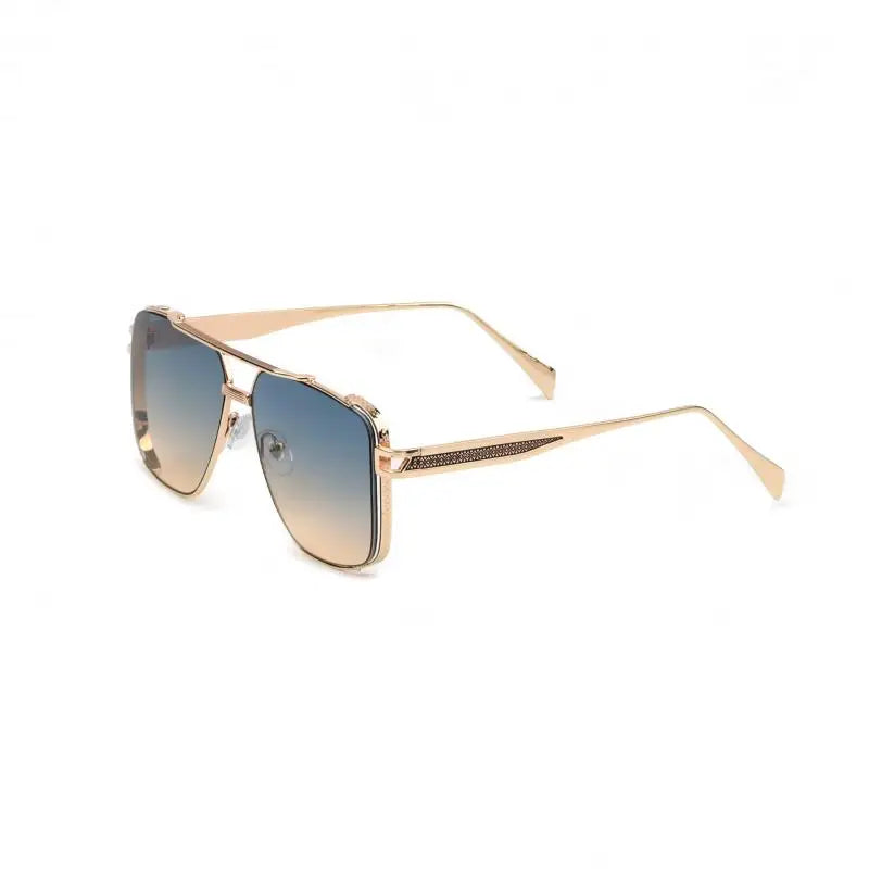 NUBCO Gradient Square Sunglasses – Metal Frame UV400