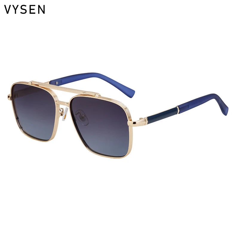 NUBCO Oversized Aviator Sunglasses – Double Bridge UV400