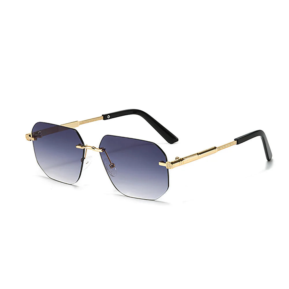 Women’s Rimless Gradient Sunglasses