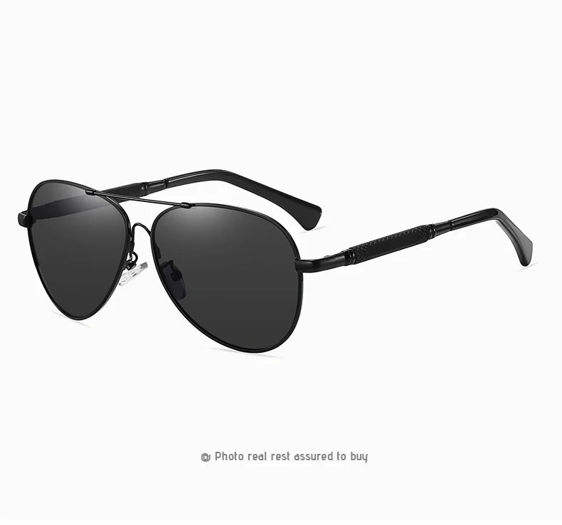 Titanium Photochromic Sunglasses – Polarized UV400