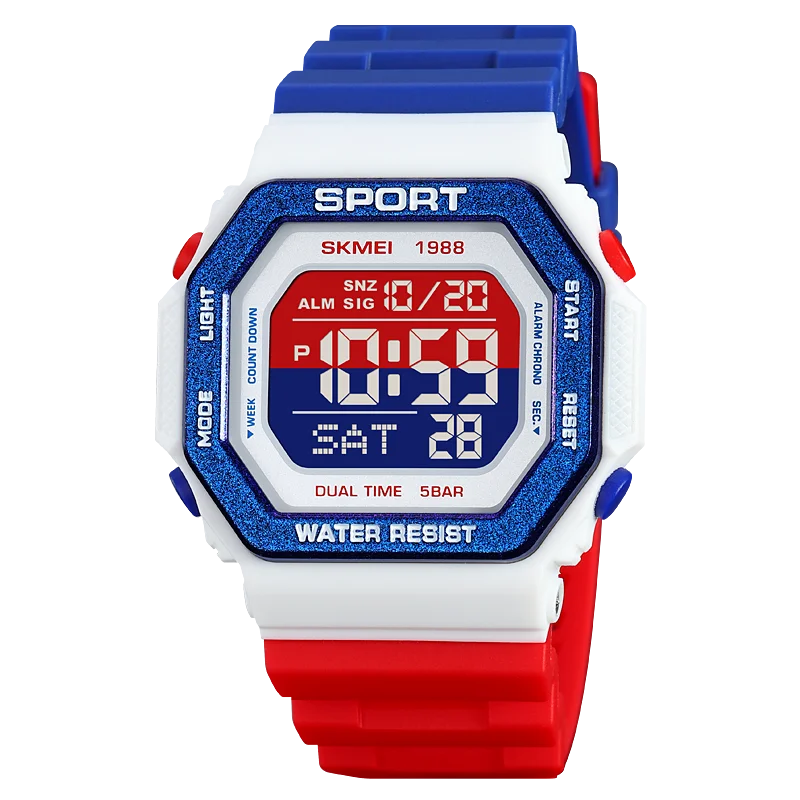 Tactical Digital Watch – Rugged Waterproof Sport Design