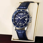 Classic Business Watch – Leather Strap Elegant Edition