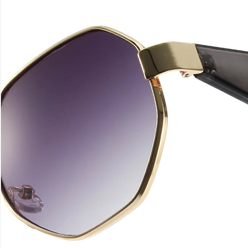 Retro Round Frame Sunglasses