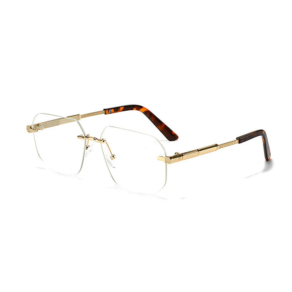 Women’s Rimless Gradient Sunglasses