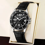 Classic Business Watch – Leather Strap Elegant Edition