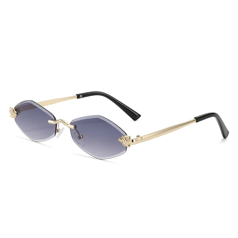 Rimless Rhombus Sunglasses
