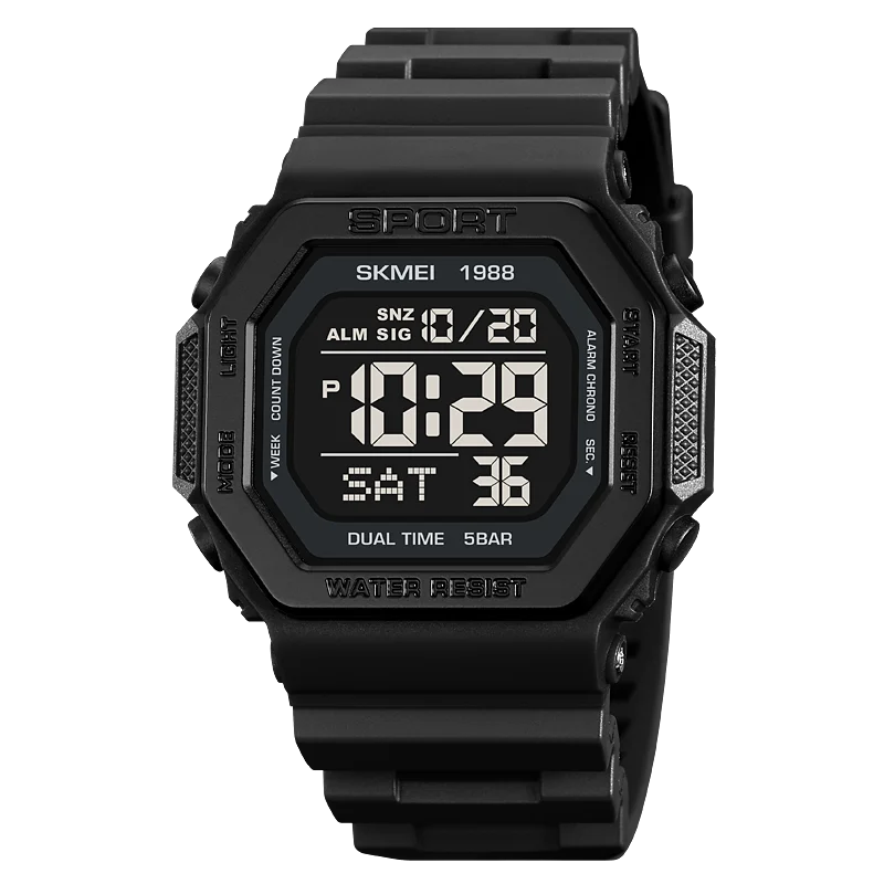 Tactical Digital Watch – Rugged Waterproof Sport Design