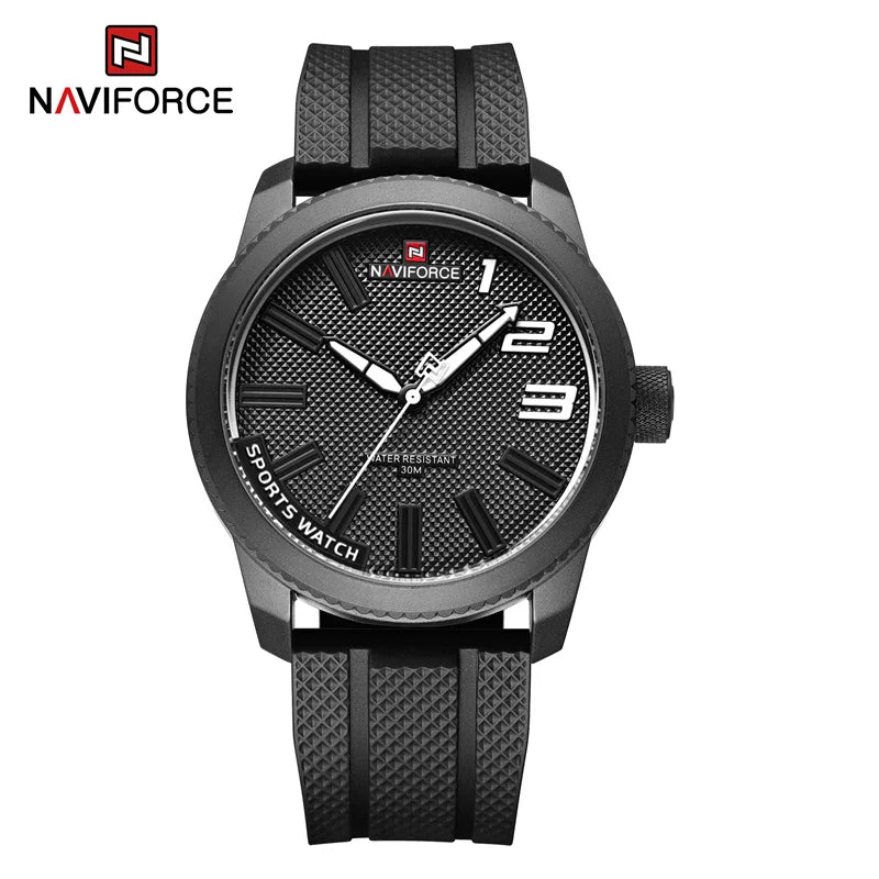 NAVIFORCE Tactical Sport Watch – Waterproof Silicone