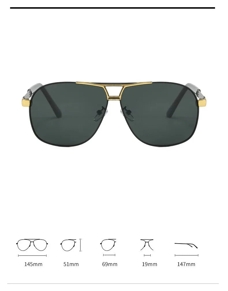 Women’s Polarized Square Sunglasses