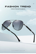 Titanium Photochromic Sunglasses – Polarized UV400
