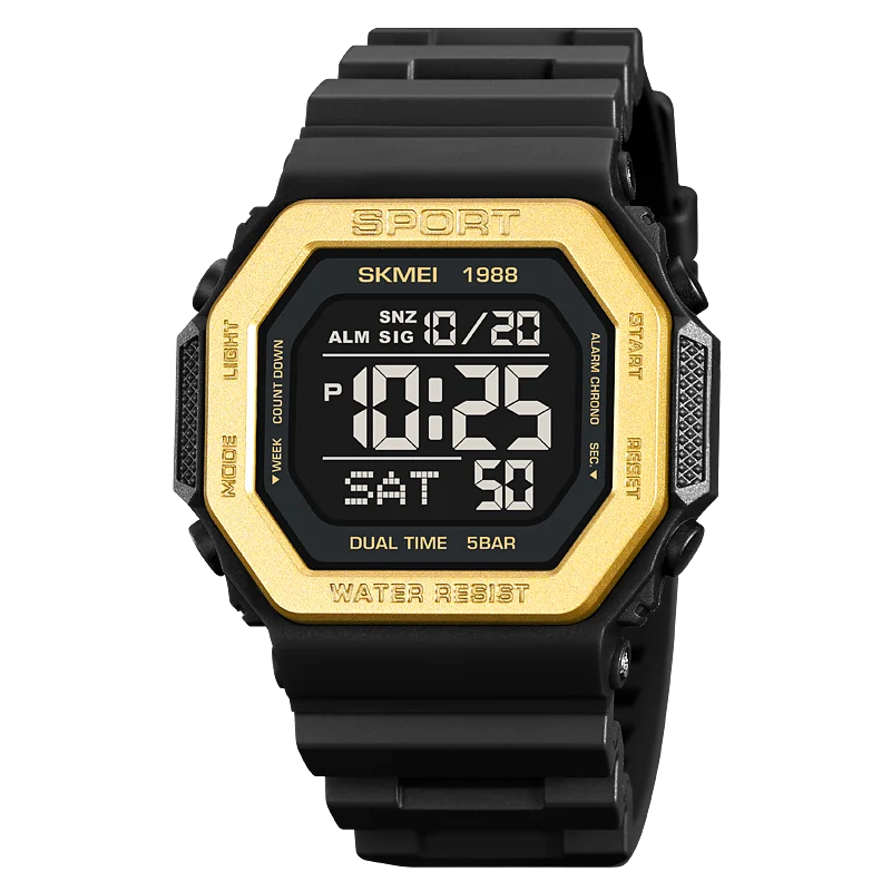 Tactical Digital Watch – Rugged Waterproof Sport Design