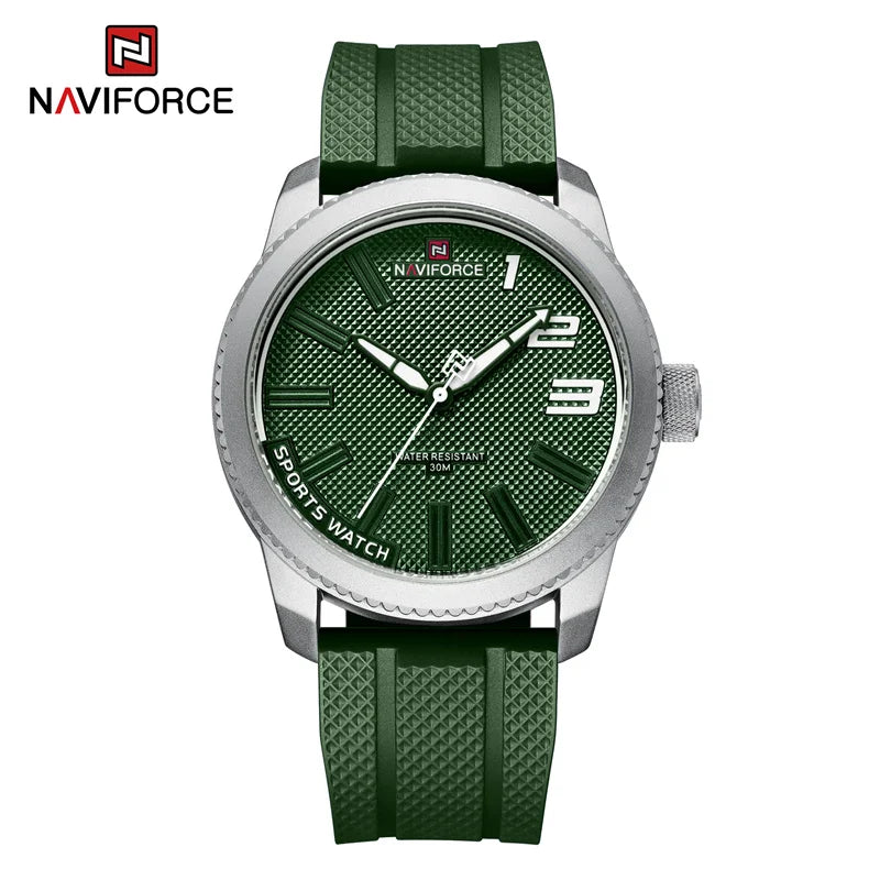 NAVIFORCE Tactical Sport Watch – Waterproof Silicone