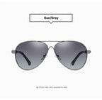 Titanium Photochromic Sunglasses – Polarized UV400