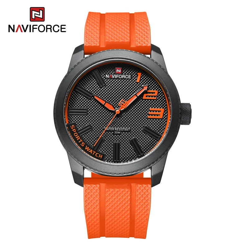 NAVIFORCE Tactical Sport Watch – Waterproof Silicone