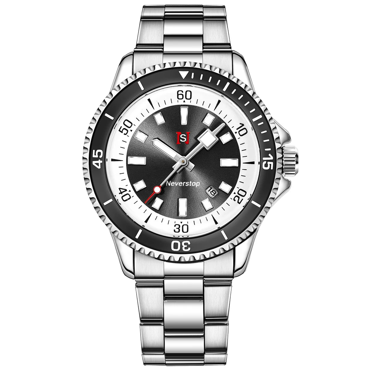 Premium Green Diver Watch – Steel Waterproof