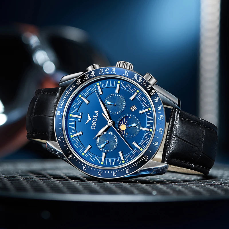 Automatic Skeleton Watch – Premium Leather Edition