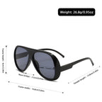 Classic Square Retro Sunglasses