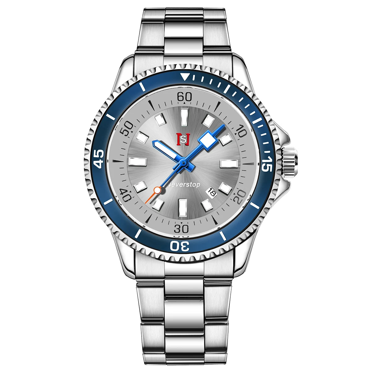 Premium Green Diver Watch – Steel Waterproof