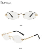 Rimless Rhombus Sunglasses